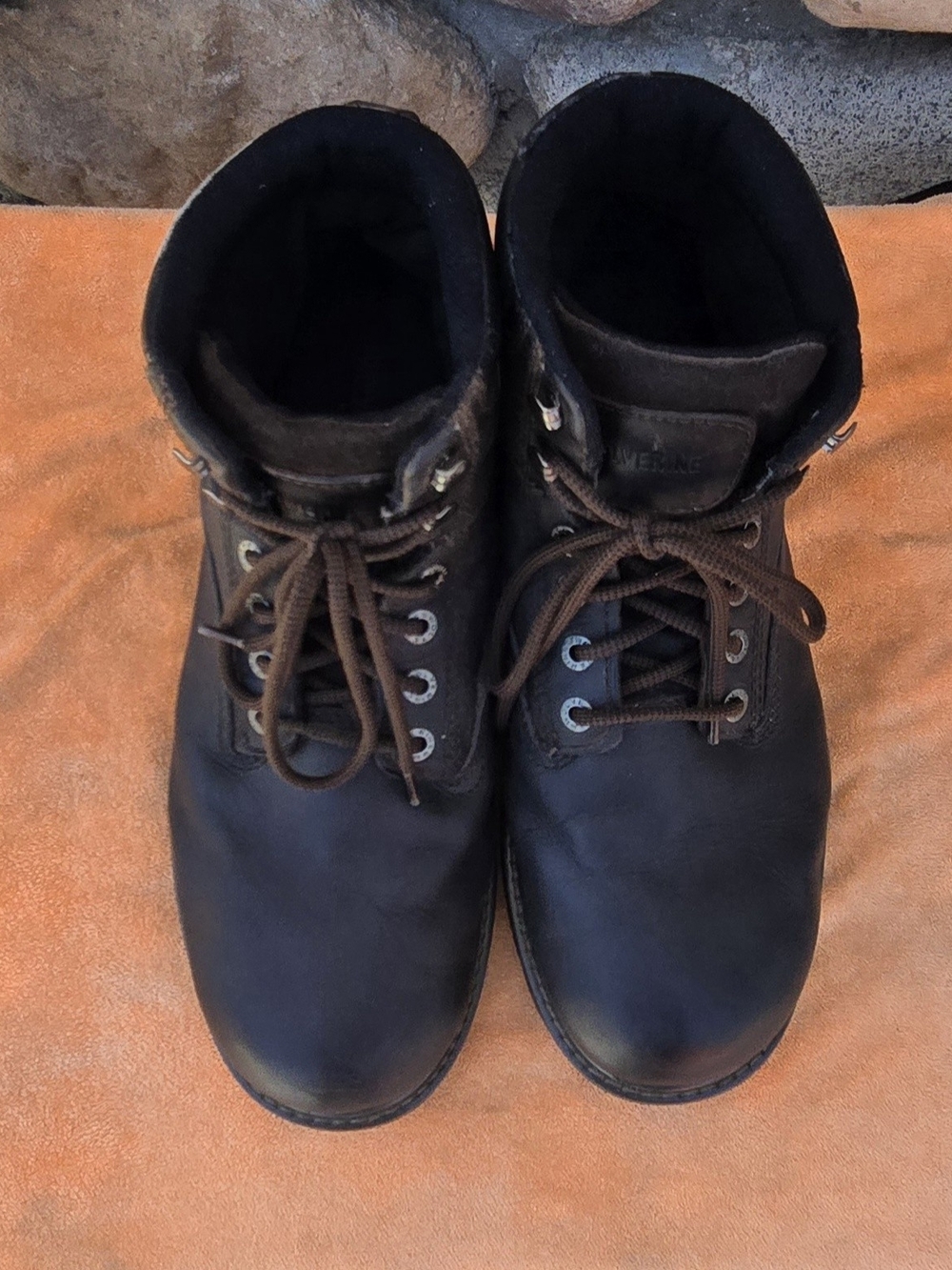 Wolverine Floorhand W10643 Waterproof Leather Work Boots Men’s 12M Brown.